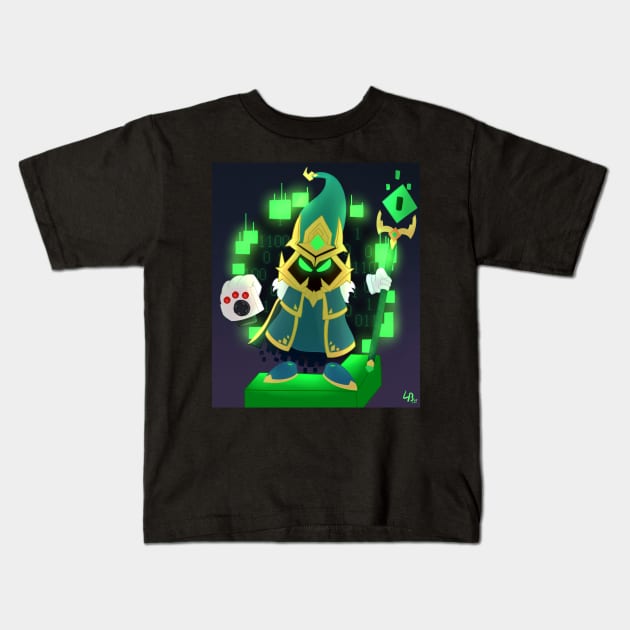 Veigar Final Boss Kids T-Shirt by luban